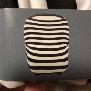 Nursing Carseat Cover Scarf black & white